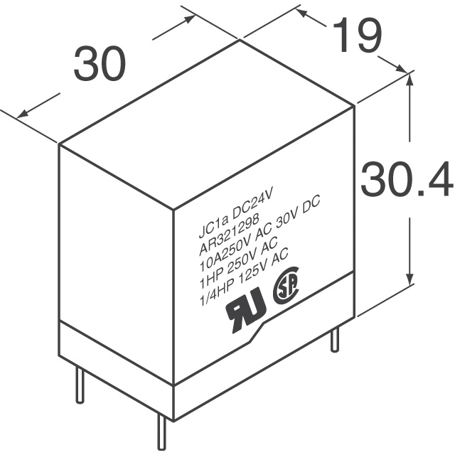 JC1AF-S-DC12V-F Panasonic Electric Works