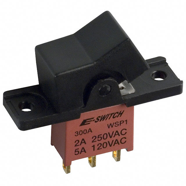 300AWSP3R1BLKM1QE E-Switch