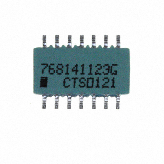 768141123G CTS Resistor Products