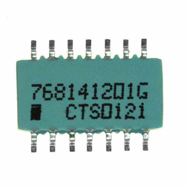 768141201G CTS Resistor Products