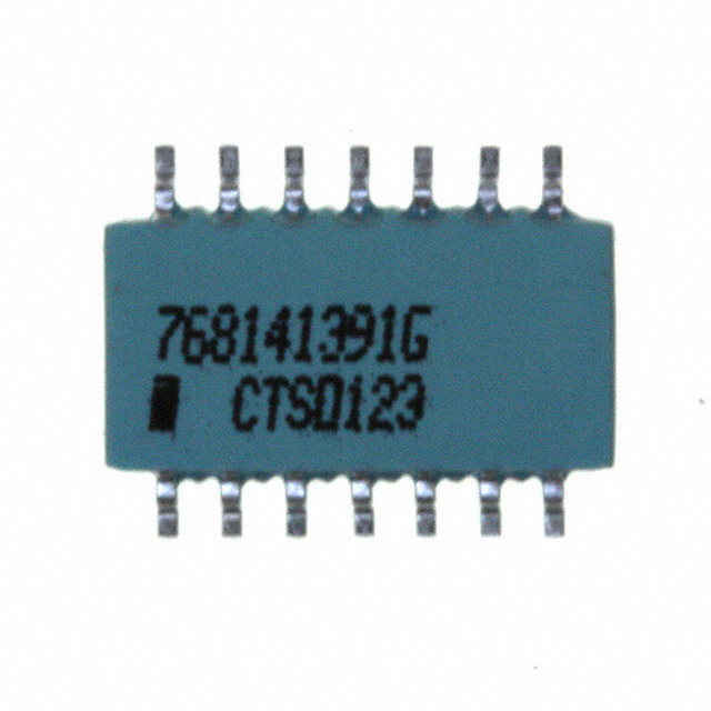 768141391G CTS Resistor Products