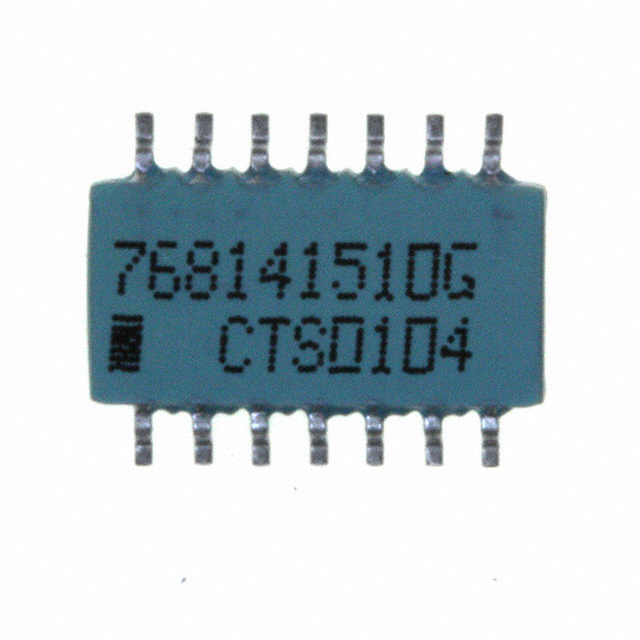 768141510G CTS Resistor Products