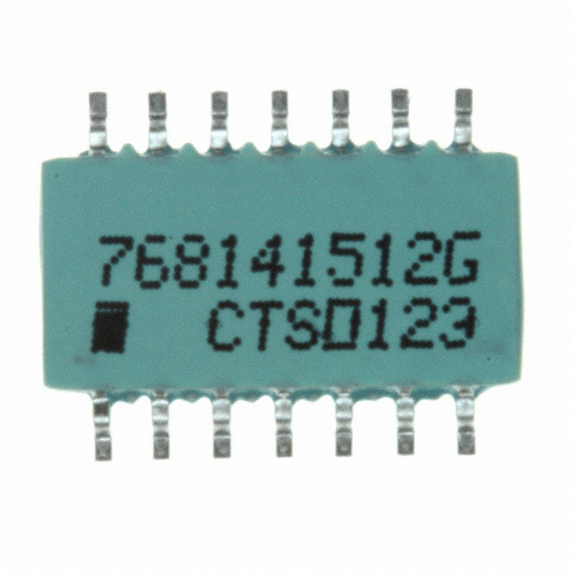 768141512G CTS Resistor Products