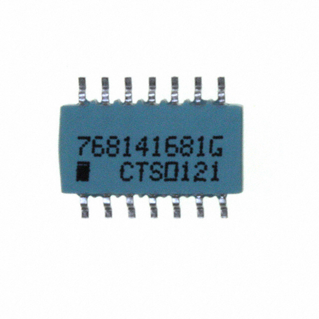 768141681G CTS Resistor Products