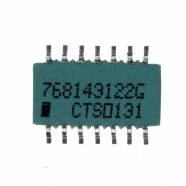 768143122G CTS Resistor Products