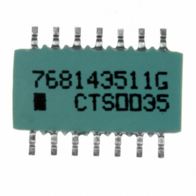 768143511G CTS Resistor Products