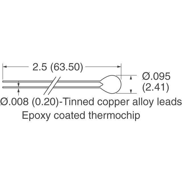 EC95F232ZN Amphenol Thermometrics