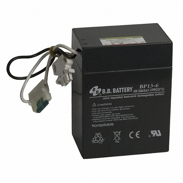 BP13-6-WH B B Battery