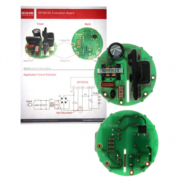 BP5843A APP BOARD Rohm Semiconductor