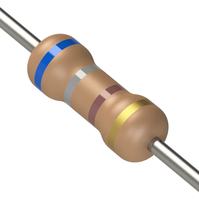 CF1/4CT52R681J KOA Speer Electronics, Inc.