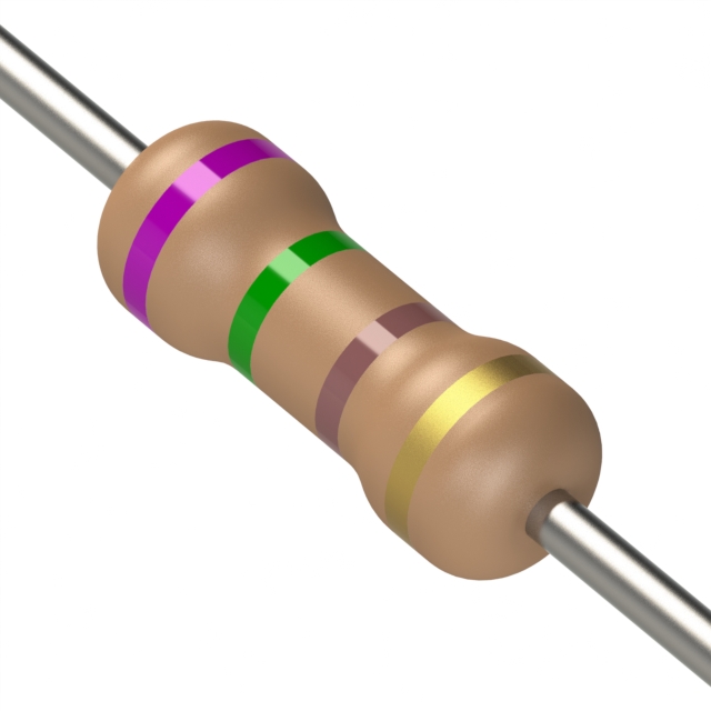 CF1/4CT52R751J KOA Speer Electronics, Inc.