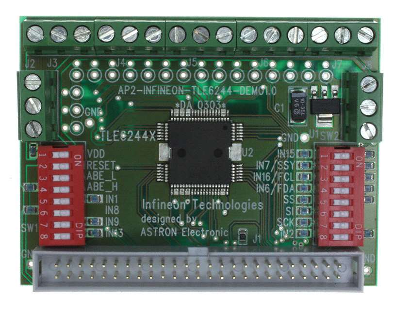 DEMOBOARD TLE 6244X Infineon Technologies