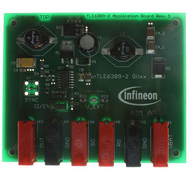 DEMOBOARD TLE 6389-2GV Infineon Technologies