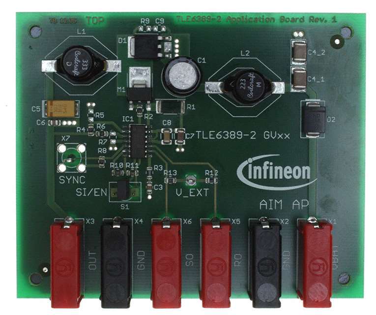 DEMOBOARD TLE 6389-3 GV50 Infineon Technologies