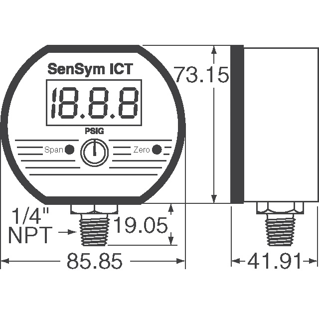 SDPGB1000PG5 Honeywell Sensing and Productivity Solutions