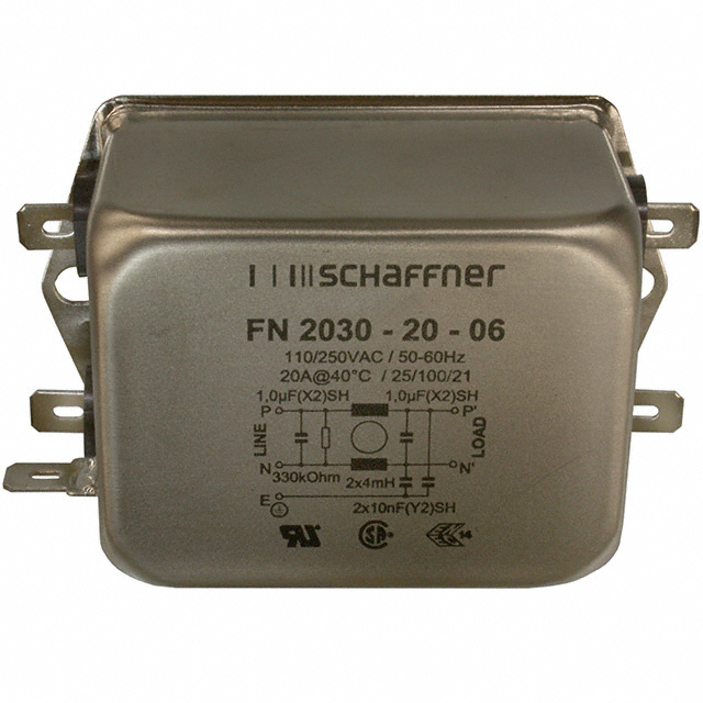 FN2030-20-06 Schaffner EMC Inc.