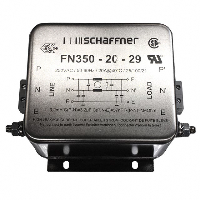 FN350-20-29 Schaffner EMC Inc.