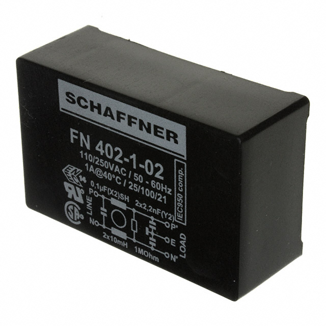 FN402-1-02 Schaffner EMC Inc.