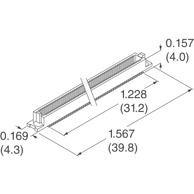 FX6A-80P-0.8SV(71) Hirose Electric Co Ltd