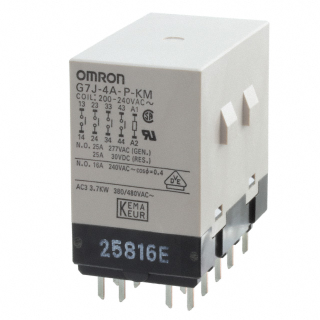 G7J-4A-P-KM AC200/240 Omron Automation and Safety