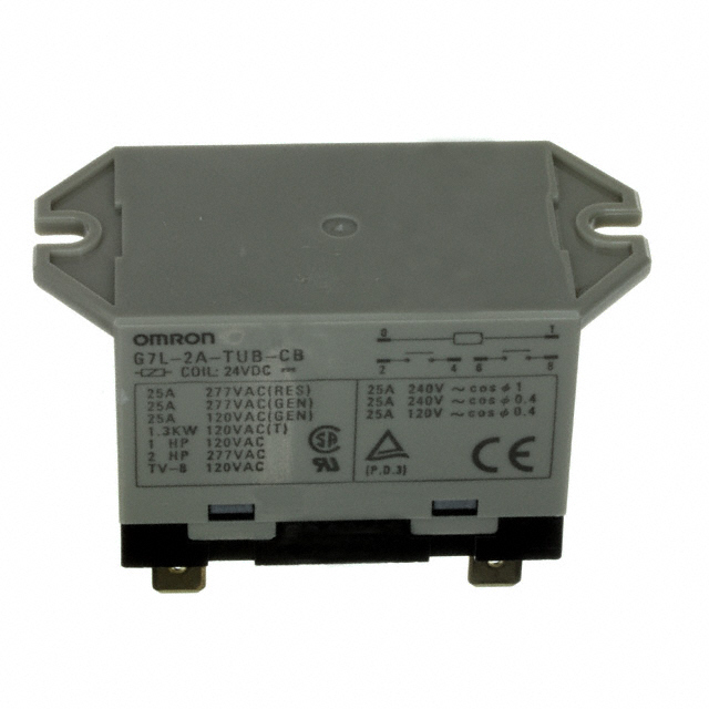 G7L-2A-TUB-CB-DC24 Omron Electronics Inc-EMC Div