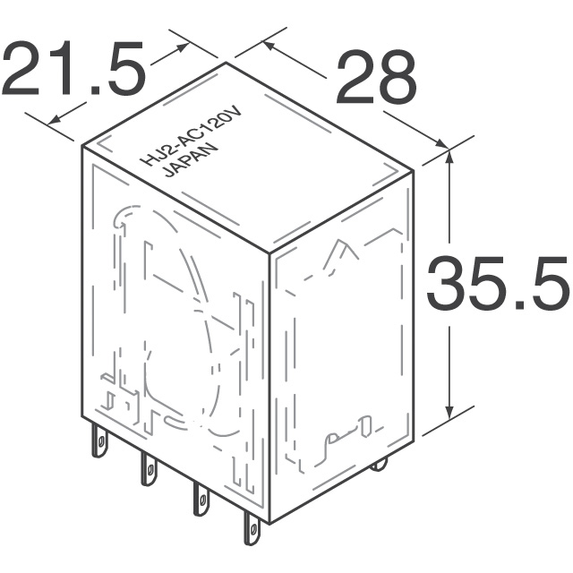 HJ4-L-DC24V-D-6 Panasonic Electric Works