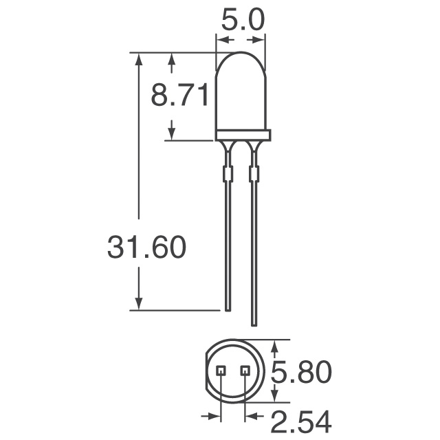 HLMP-CB31-NRG00 Broadcom Limited