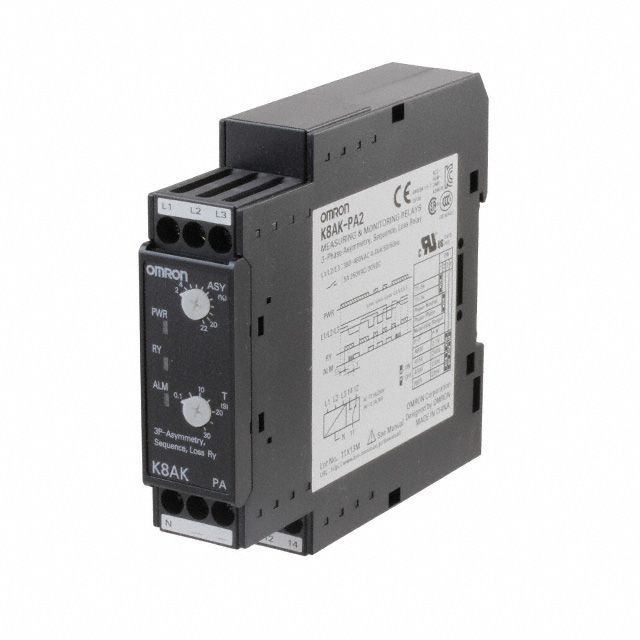 K8AK-PA2 380/480VAC Omron Automation and Safety