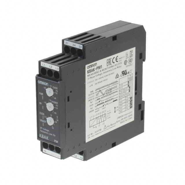 K8AK-PM1 200/240VAC Omron Automation and Safety