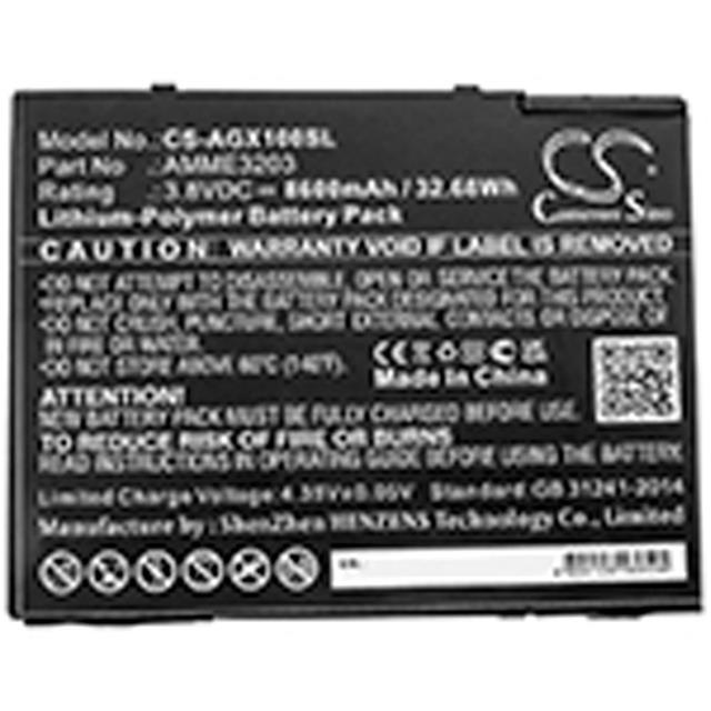 10 INTRINSICALLY SAFE TABLET  BATTERY Interlight