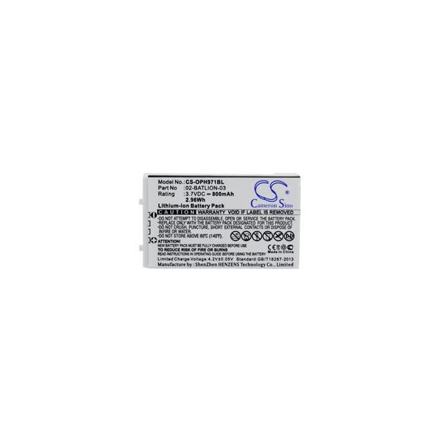 11267 800MAH   BATTERY Interlight