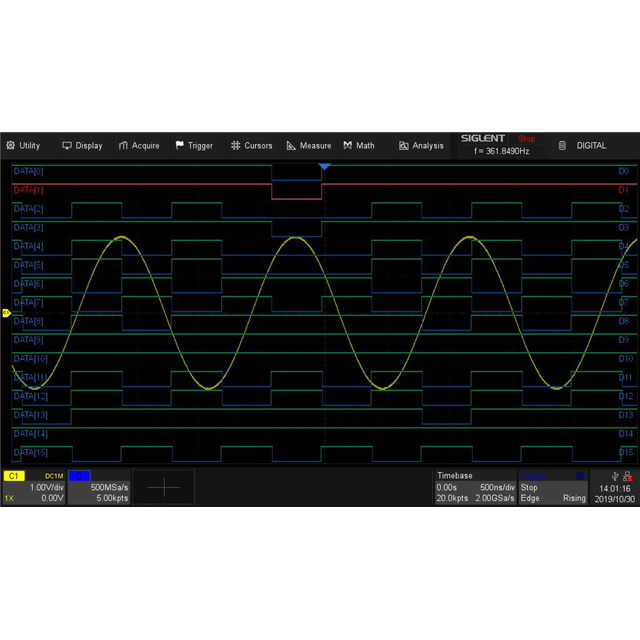 SDS-5000X-16LA Siglent Technologies NA, Inc.