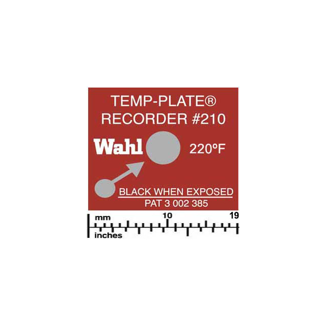 210-220F Wahl Temp-Plate®