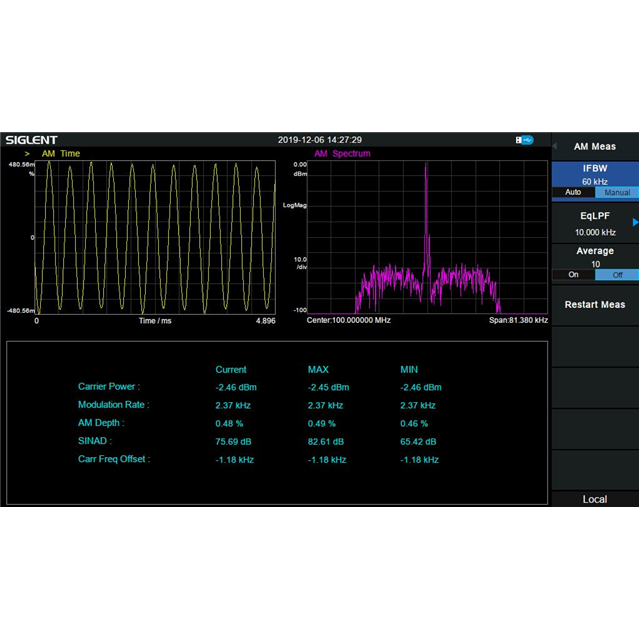 SSA3000XR-AMA Siglent Technologies NA, Inc.