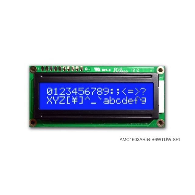 AMC1602AR-B-B6WTDW-I2C Orient Display