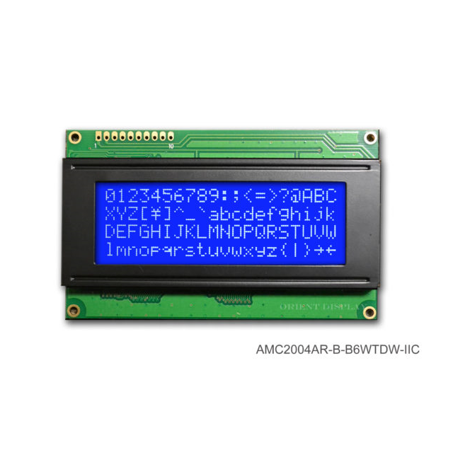 AMC2004AR-B-B6WTDW-I2C Orient Display