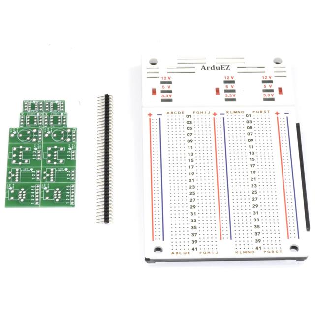 ArduEZ Powered Solderless Breadboard UNIVERSAL-SOLDER Electronics Ltd