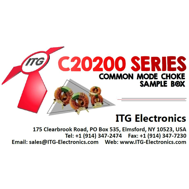 C20200 SERIES SAMPLES KITS ITG Electronics, Inc.