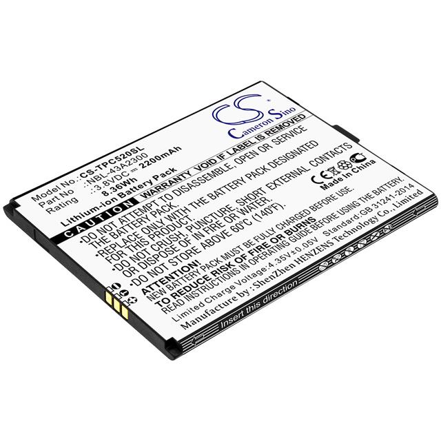 CS-TPC520SL  BATTERY Interlight