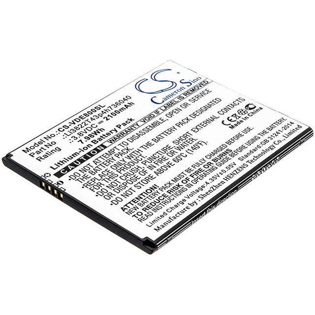 CS-VDE800SL  BATTERY Interlight