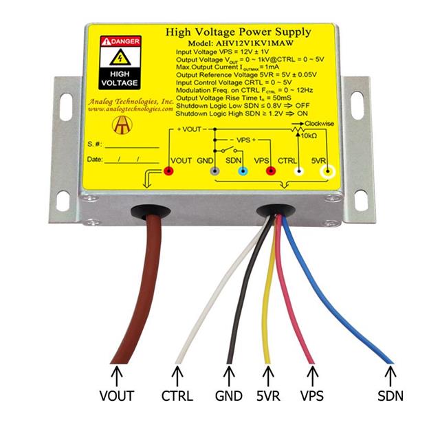 DC-DC AHV12V1KV1MAW Analog Technologies