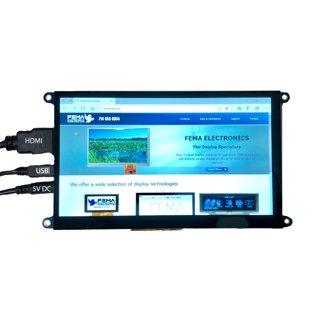 GM1024600S-70-TIX2-HTGG-HDMI-KIT FEMA Electronics