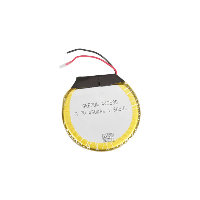 GRP443535-1C-3.7V-450MAH WITH PCM Grepow Inc.