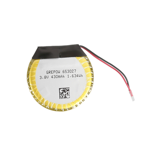 GRP653027-1C-3.8V-430MAH WITH PCM Grepow Inc.