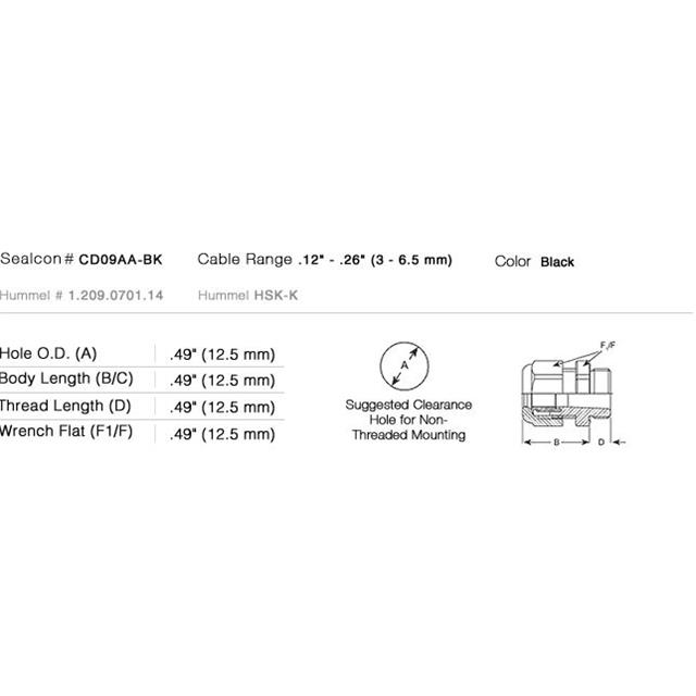 HM-25-SS-B Sealcon