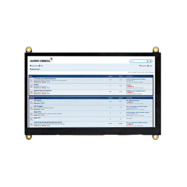 HTT70A-TPC-BLM-B0-H6-CH-VPT Matrix Orbital