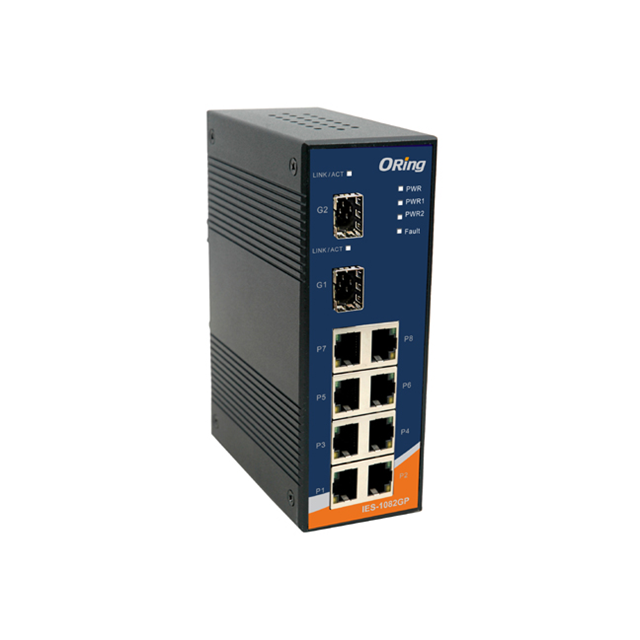 IES-1082GP ORing Networking