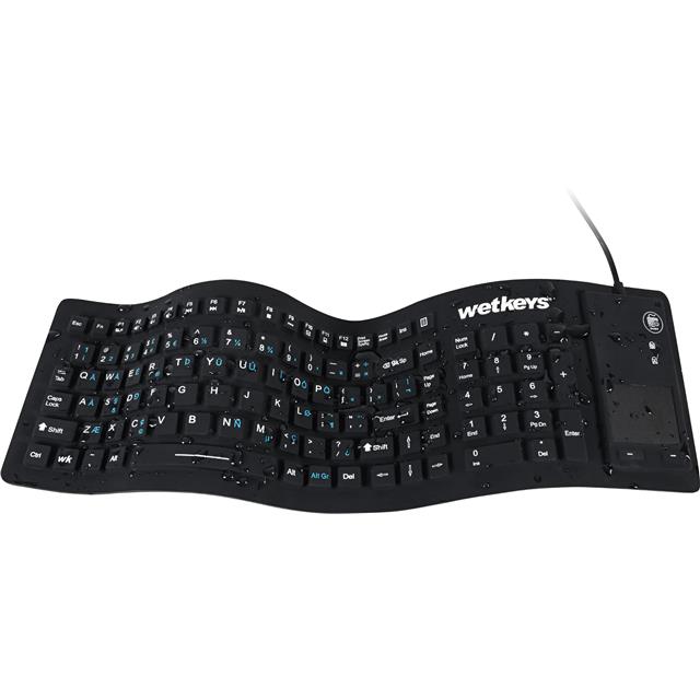 KBWKFC103STI-BK-C40 WetKeys Washable Keyboards