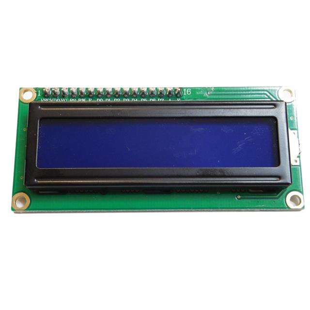 LCD 1602 2x16 Blue-White UNIVERSAL-SOLDER Electronics Ltd