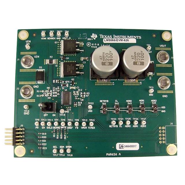 LM5066IEVM-626 Texas Instruments